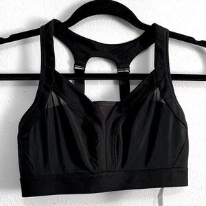 Fabletics High Impact Black Sports Bra